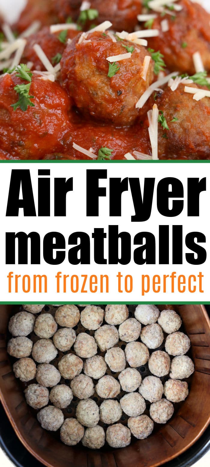 Easy Frozen Meatballs in Air Fryer Ninja Foodi Frozen Meatballs