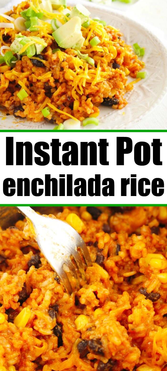 Instant Pot Enchilada Rice Ninja Foodi Enchilada Rice