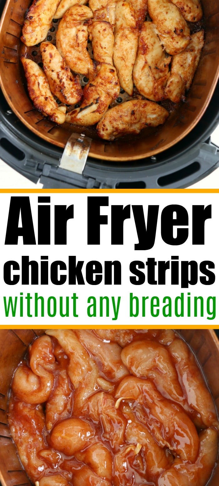 Air Fryer Chicken Tenders (No Breading!) - Project Meal Plan