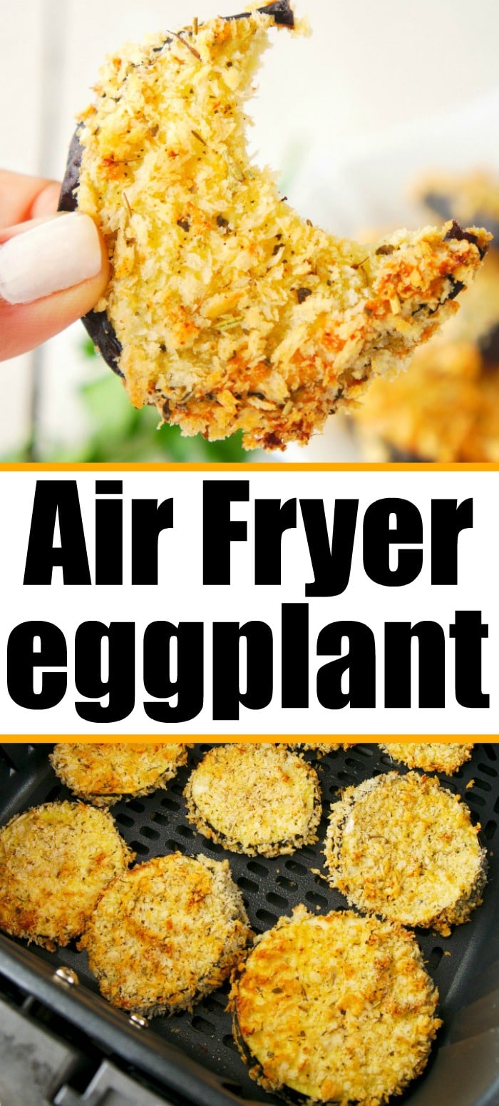"Fried" Air Fryer Eggplant Chips Ninja Foodi Eggplant Chips