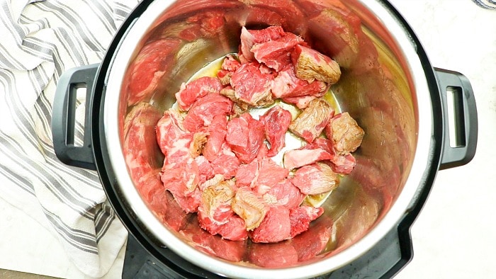 Ninja Foodi Pressure Cooker Beef Bourguignon with Stew Meat