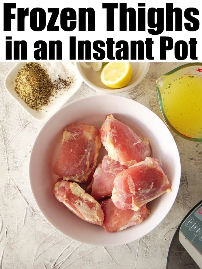 Instant pot thighs online frozen