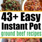 instant pot ground beef recipes