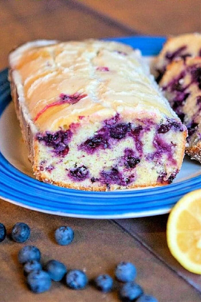 lemon blueberry bread