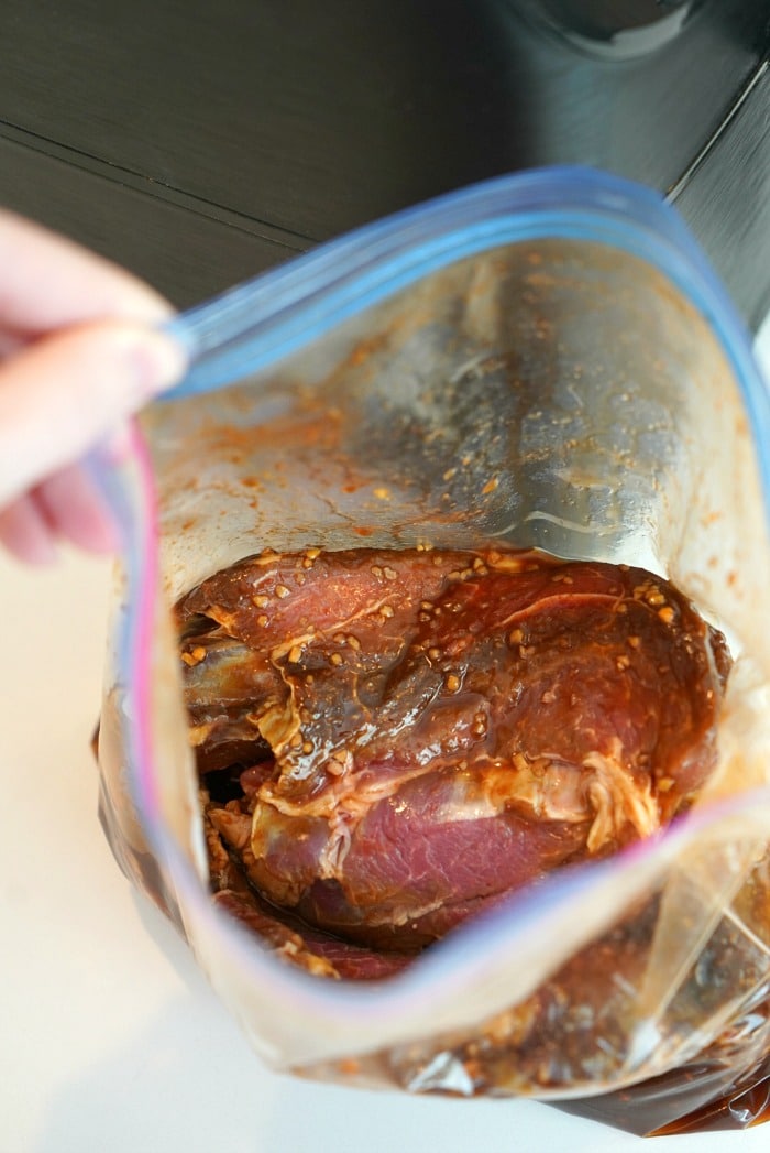 marinated roast