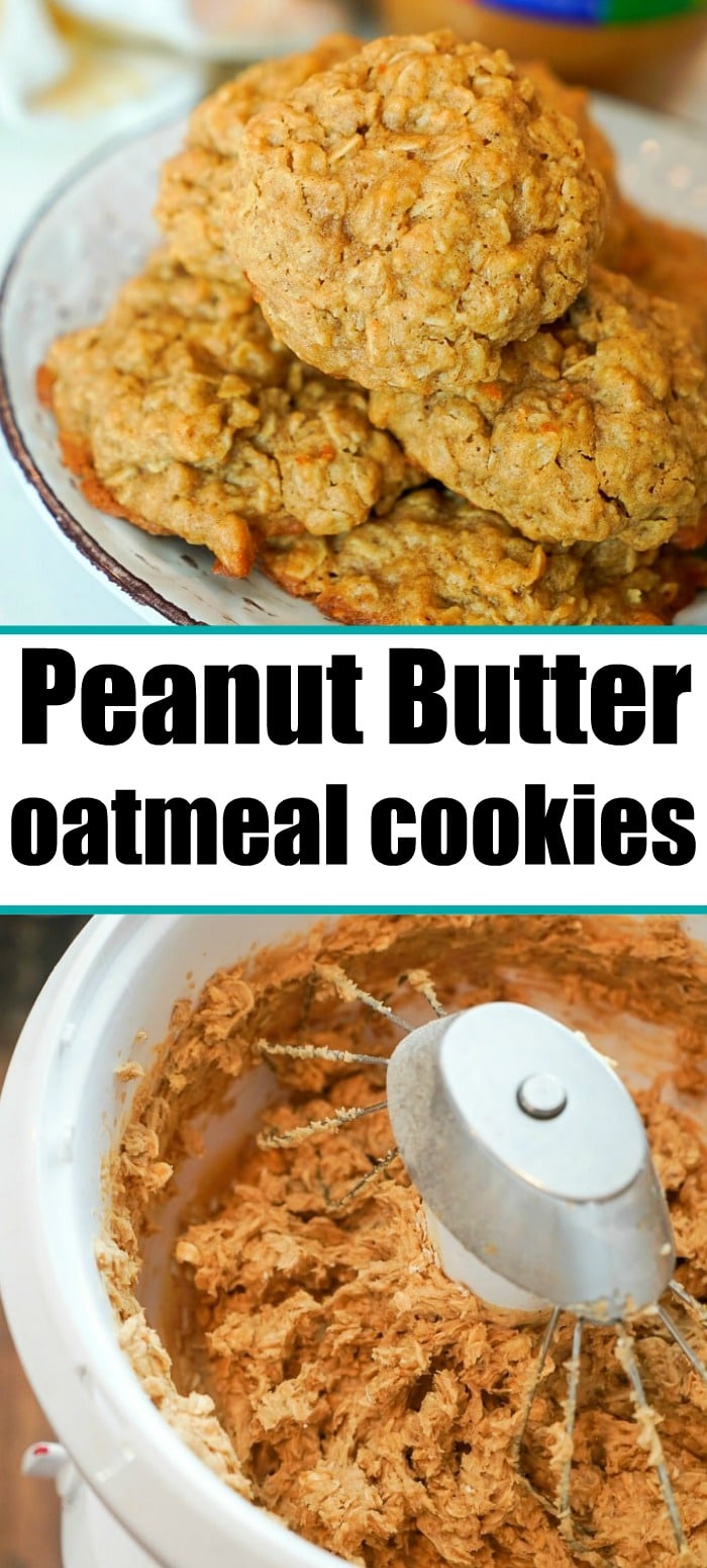 Chocolate Chip Peanut Butter Oatmeal Cookies Recipe