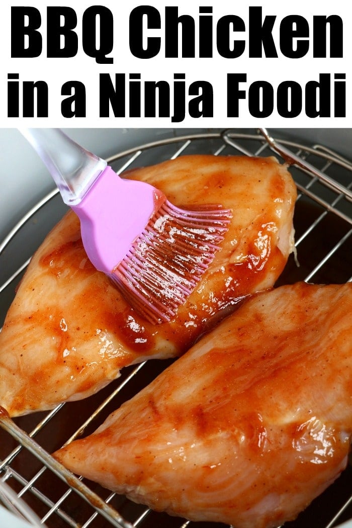 BBQ Ninja Foodi Chicken Breast · The Typical Mom