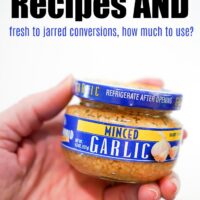 Minced Garlic Jar