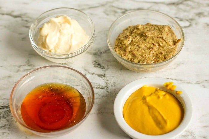 Low FODMAP Sweet Mustard Pretzel Dip - Delicious as it Looks