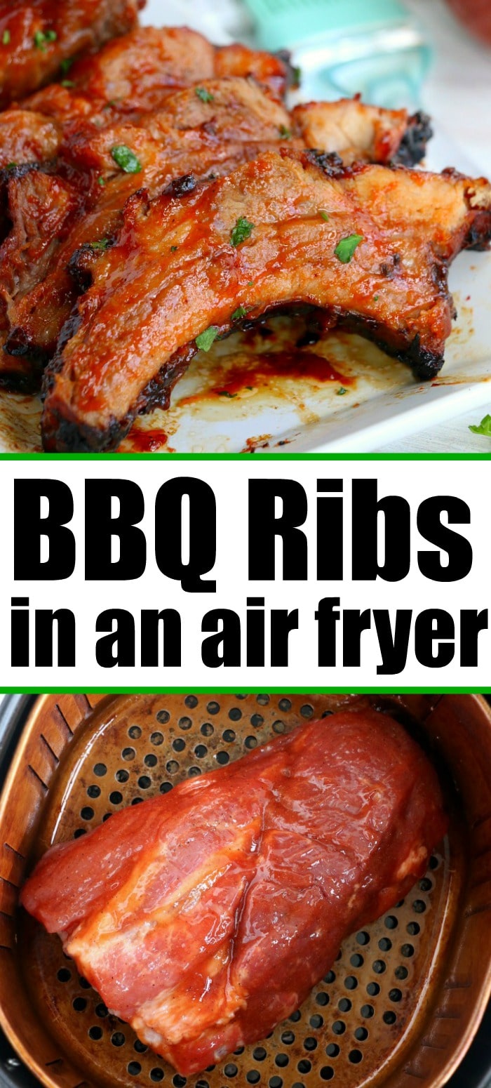 BBQ Ribs in Air Fryer Fall off the Bone Air Fryer Pork Ribs
