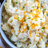 cauliflower mac and cheese