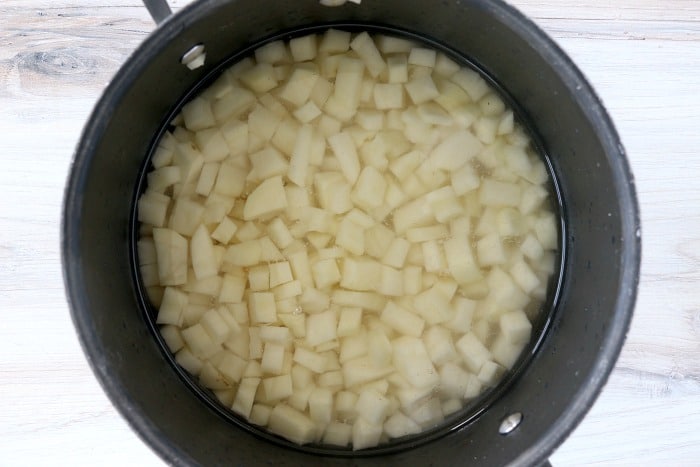 diced potatoes