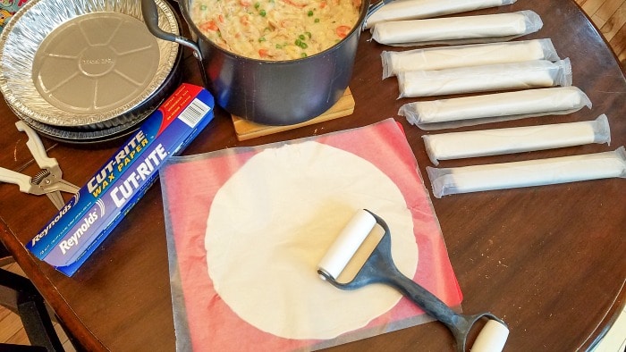 homemade pot pie