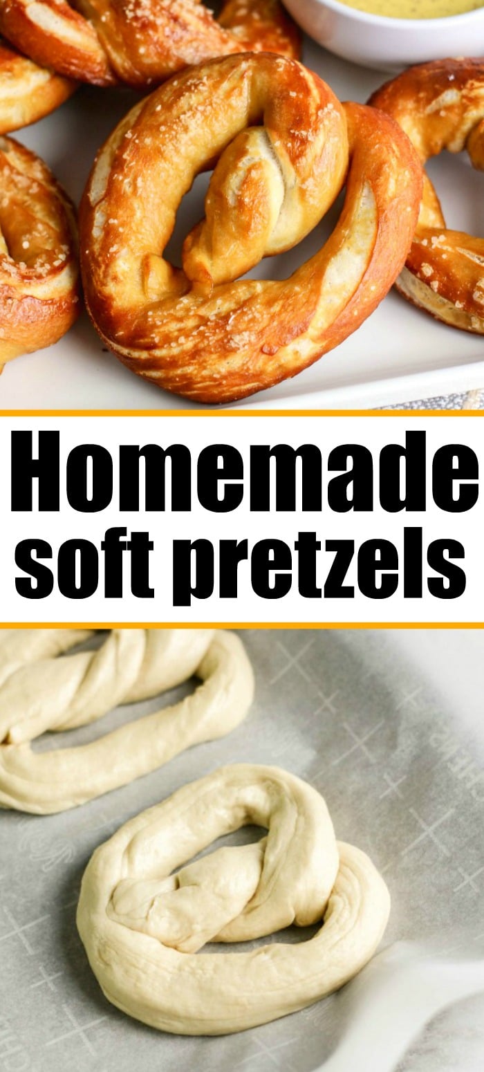 Easy Soft Pretzels - How to Make Soft Pretzels like Auntie Anne's