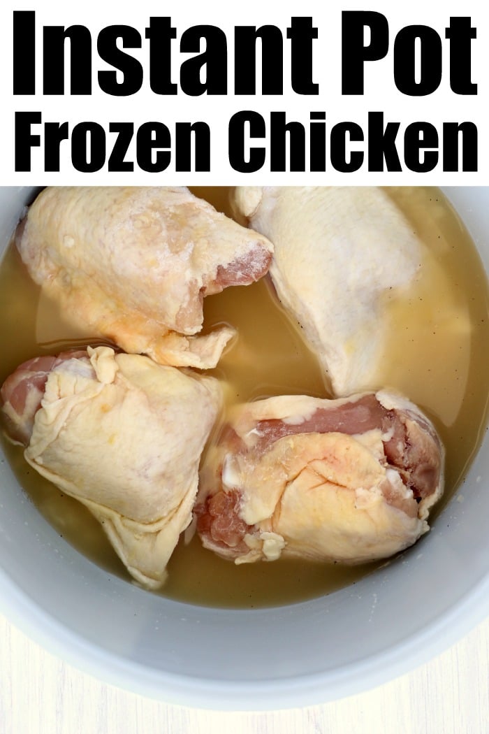 instant pot frozen chicken