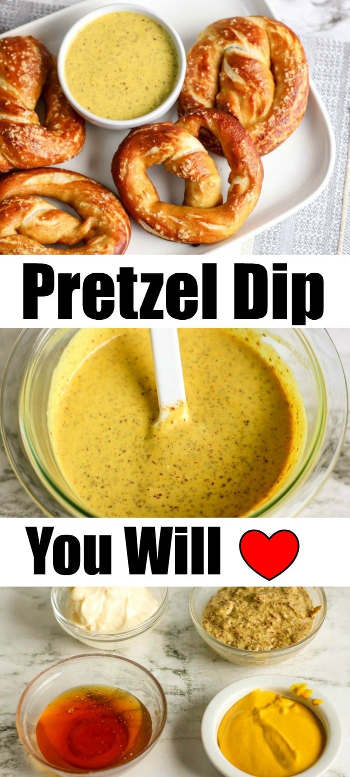 Honey Mustard Pretzel Dip - Julie's Eats & Treats ®