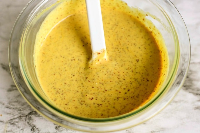 how to make homemade honey mustard dipping sauce