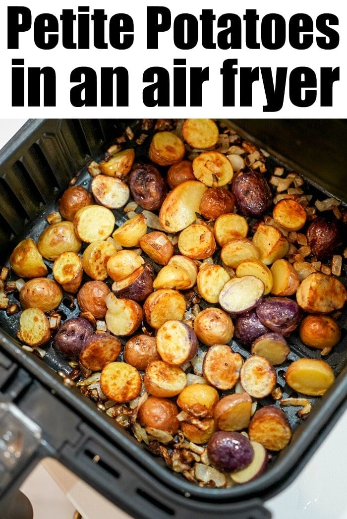 Air Fryer Multi Colored Potatoes Ninja Foodi Roasted Potatoes