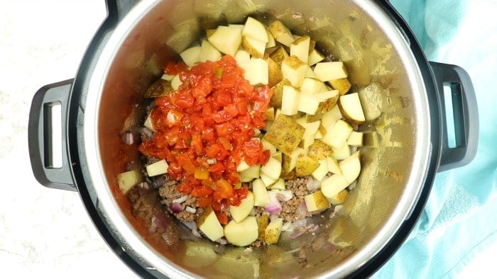 Instant Pot Hamburger Soup • Salt & Lavender