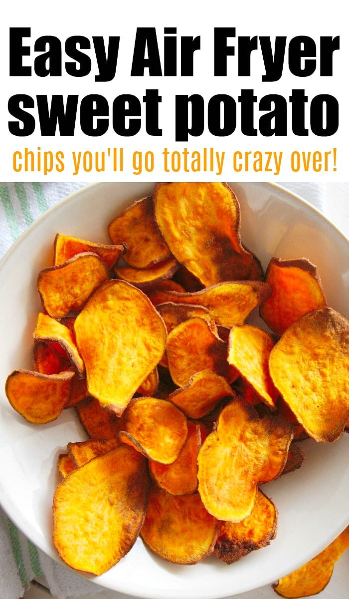 Air-Fryer Sweet Potato Chips