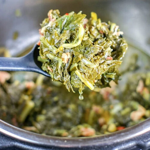 Instant Pot Greens Ninja Foodi Greens Turnip or Collard Greens