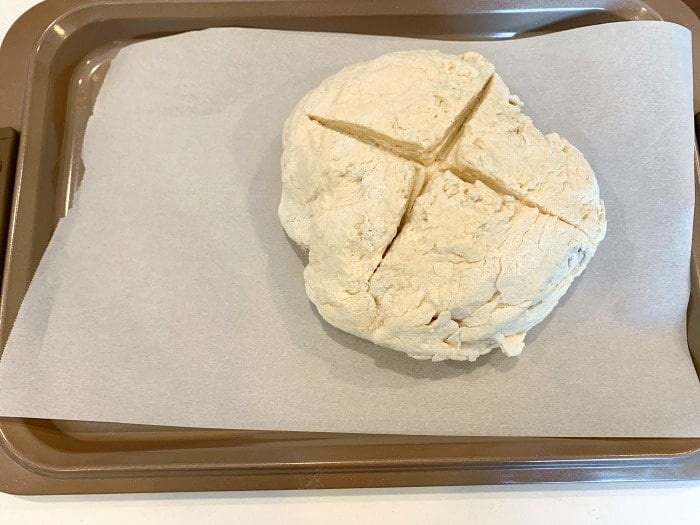 no yeast bread dough