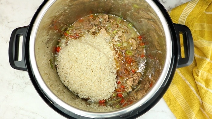 pressure cooker Ground Beef and Rice