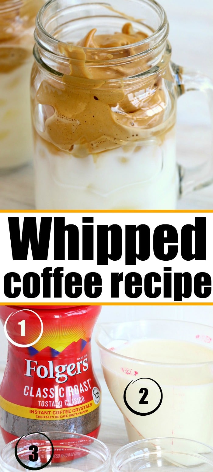 Whipped Coffee Recipe {3 Ingredients!} - FeelGoodFoodie