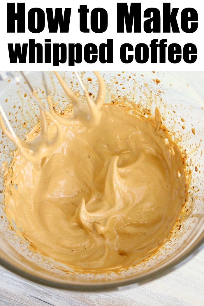 Whipped Coffee Recipe {3 Ingredients!} - FeelGoodFoodie