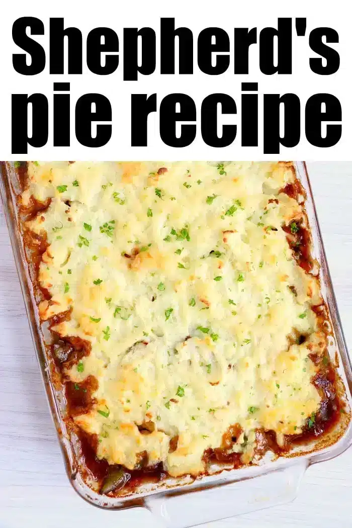 Cottage Pie with Ground Beef