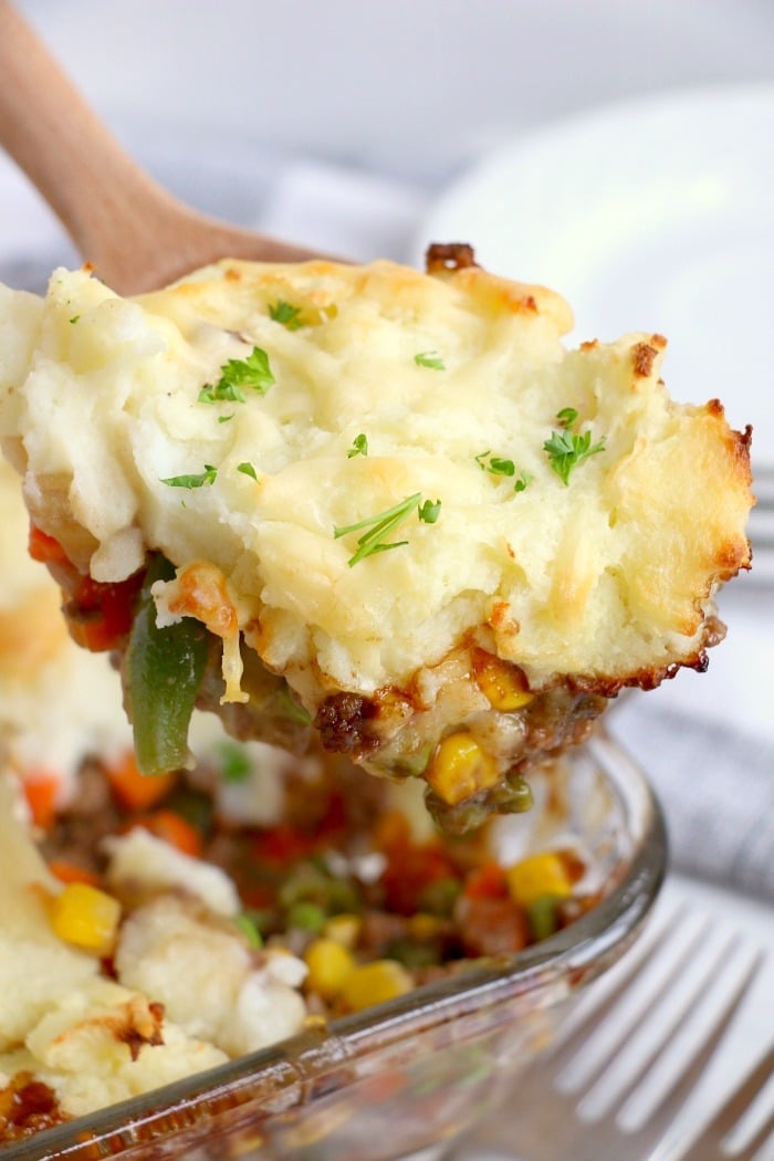 Shepherd's Pie with Ground Beef · The Typical Mom