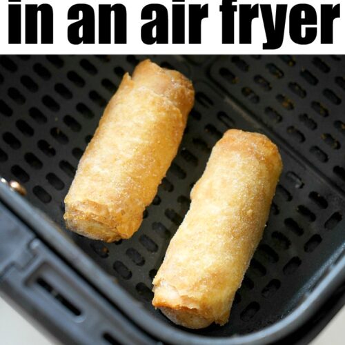 Frozen Egg Rolls in Air Fryer - Ninja Foodi Frozen Egg Rolls