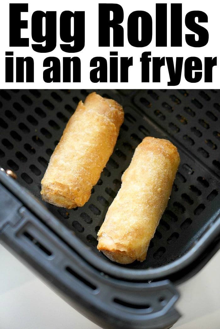 Frozen Egg Rolls in Air Fryer