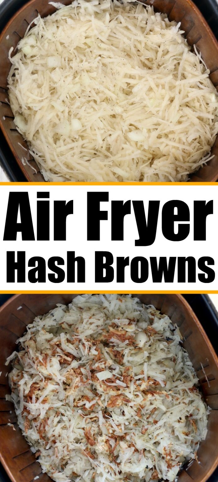 Air Fryer Hash Browns from Potatoes Ninja Foodi Hash Browns