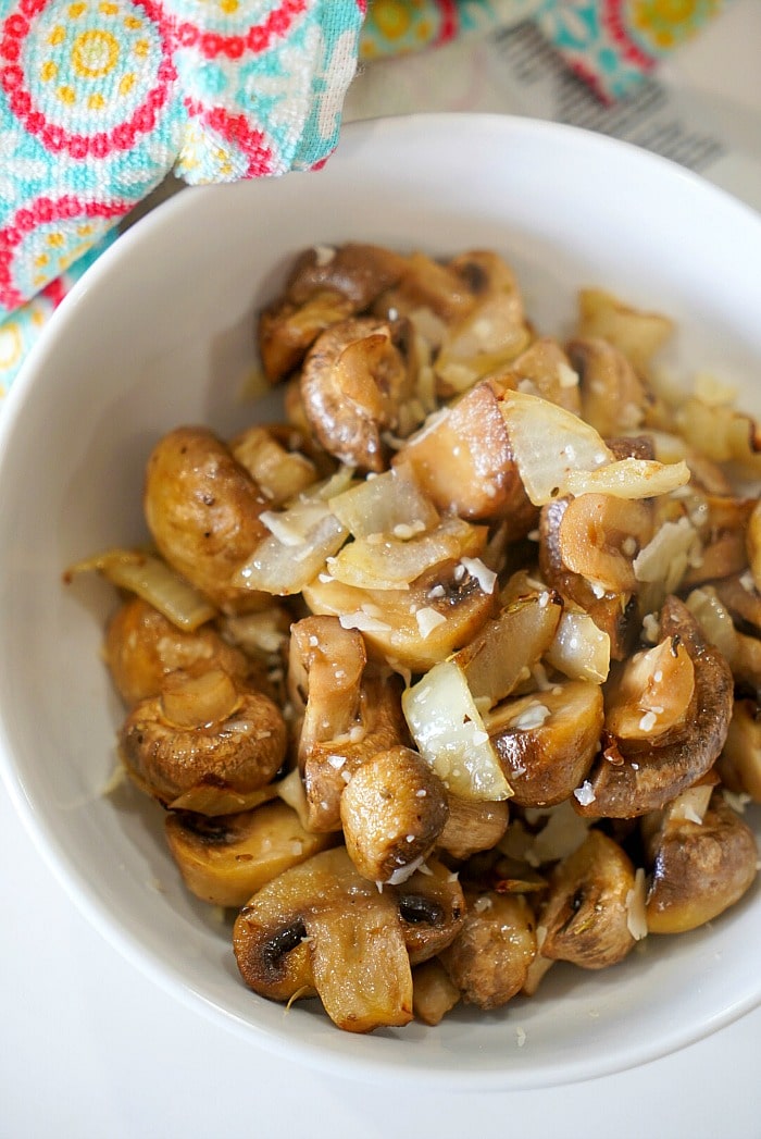 Best Air Fryer Mushrooms and Onions Ninja Foodi Mushrooms