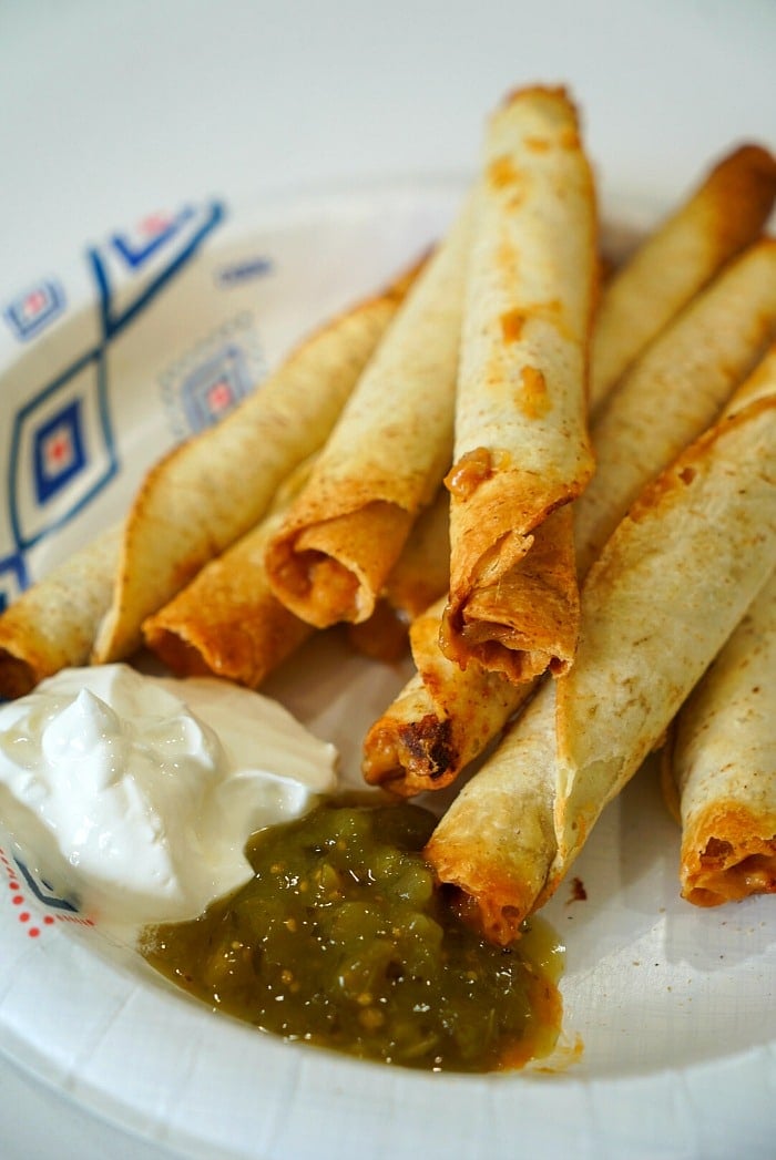 chicken taquitos