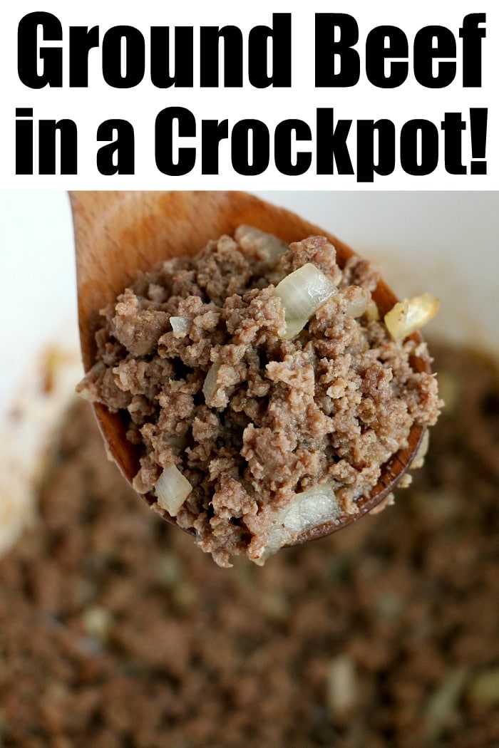 crockpot ground beef