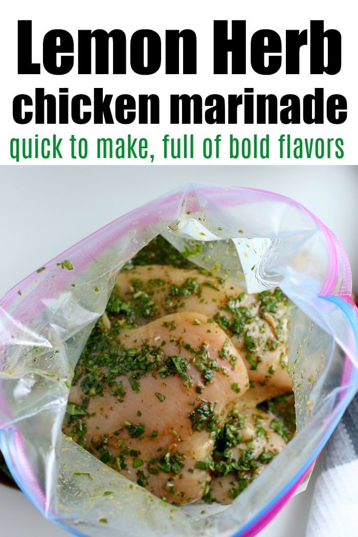 Easy Lemon Pepper Chicken Marinade Recipe - Homemade