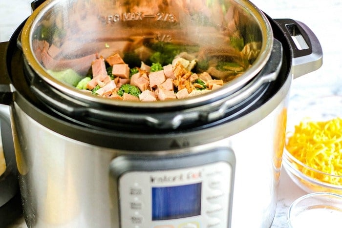 instant pot ham and rice