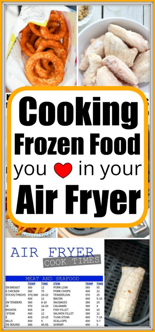 Can you put frozen food in an hotsell air fryer