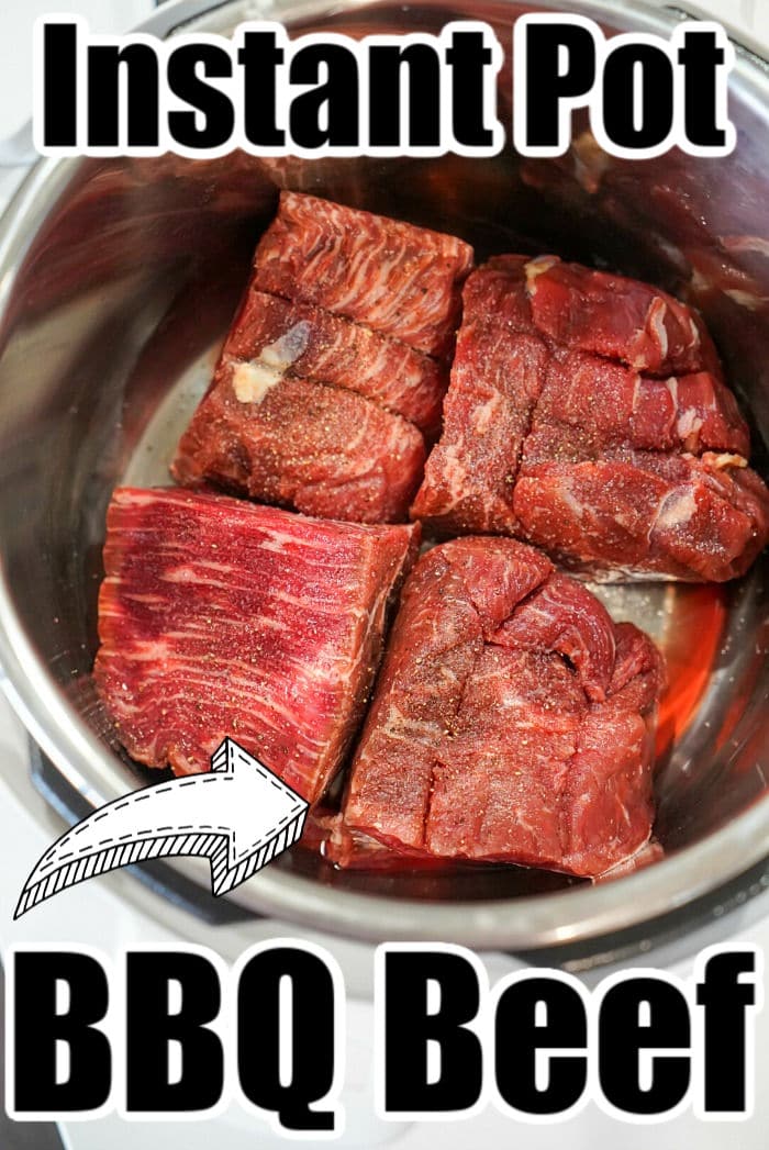 3 Ingredient Instant Pot BBQ Beef Recipe Ninja Foodi BBQ Beef