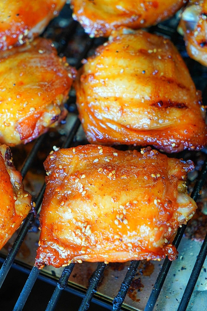 Best Traeger Smoked Chicken Thighs 