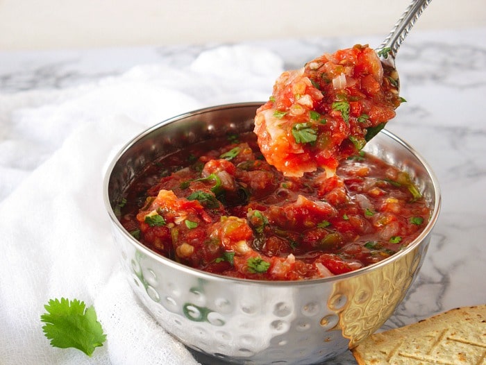 homemade salsa