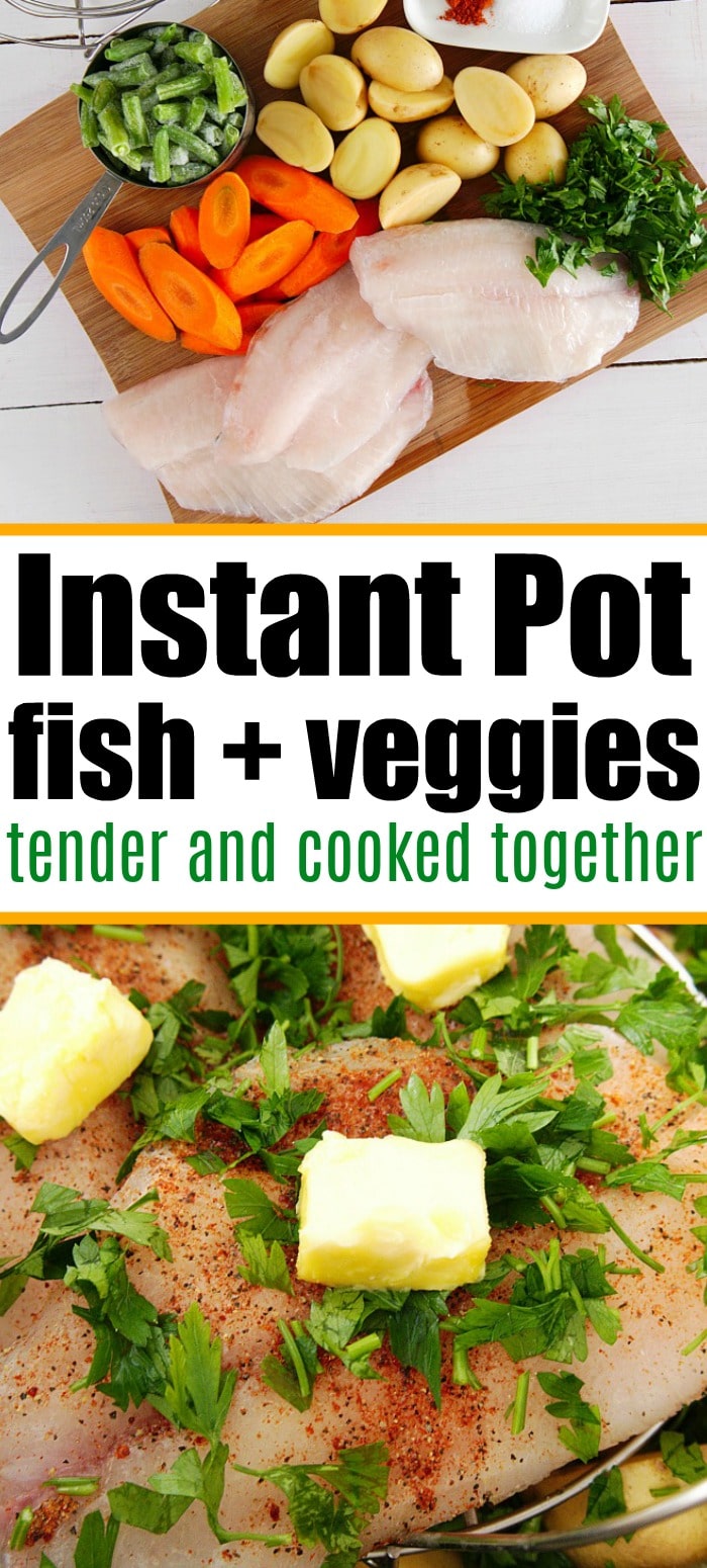 Instant Pot Tilapia and Vegetables Together Ninja Foodi Fish