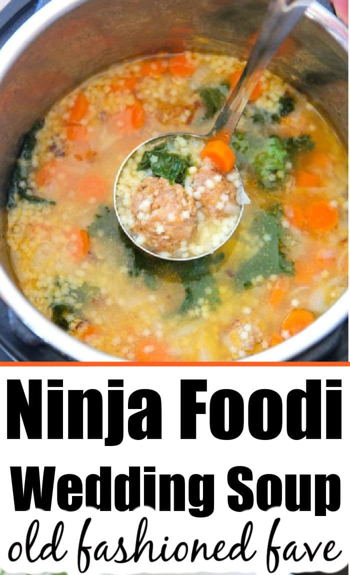 ninja foodi italian wedding soup