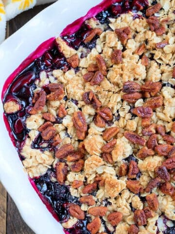 Fresh Huckleberry Cobbler Recipe