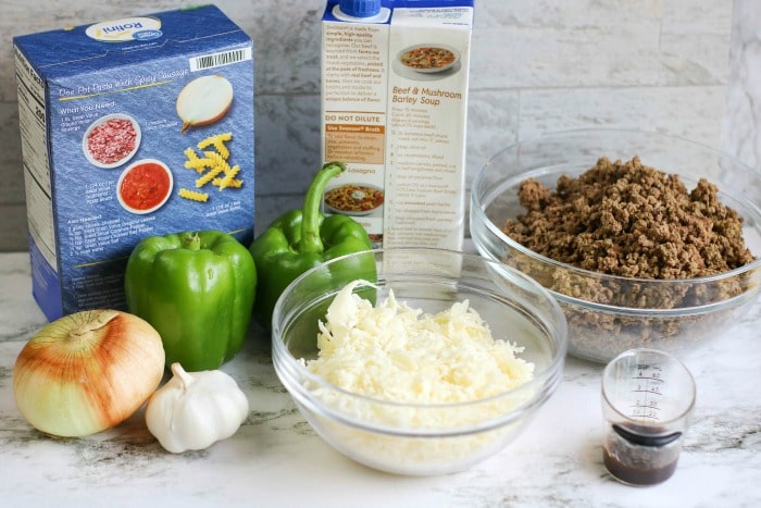 Philly Cheesesteak Pasta recipe