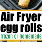 air fryer frozen egg rolls