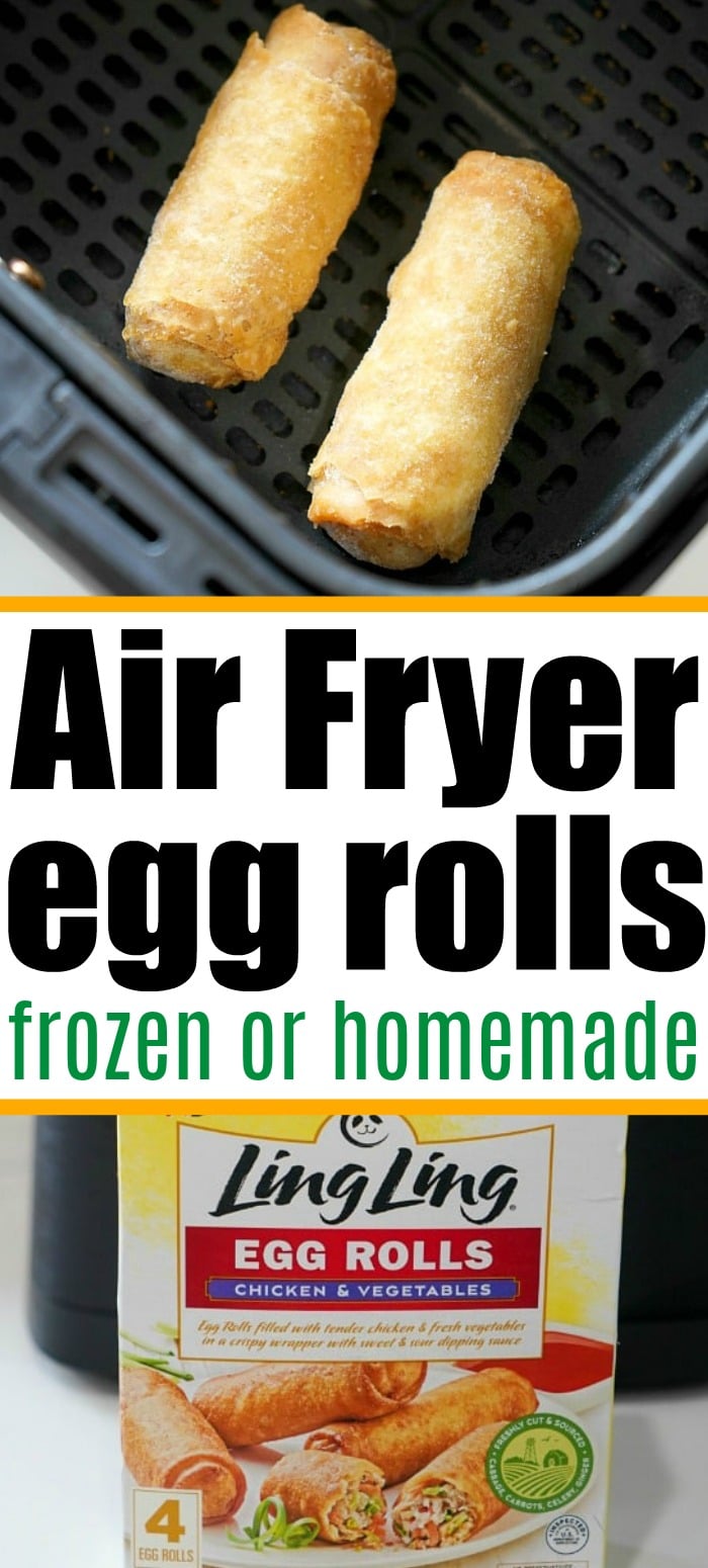 Air Fryer Frozen Egg Rolls Ninja Foodi Frozen Egg Rolls