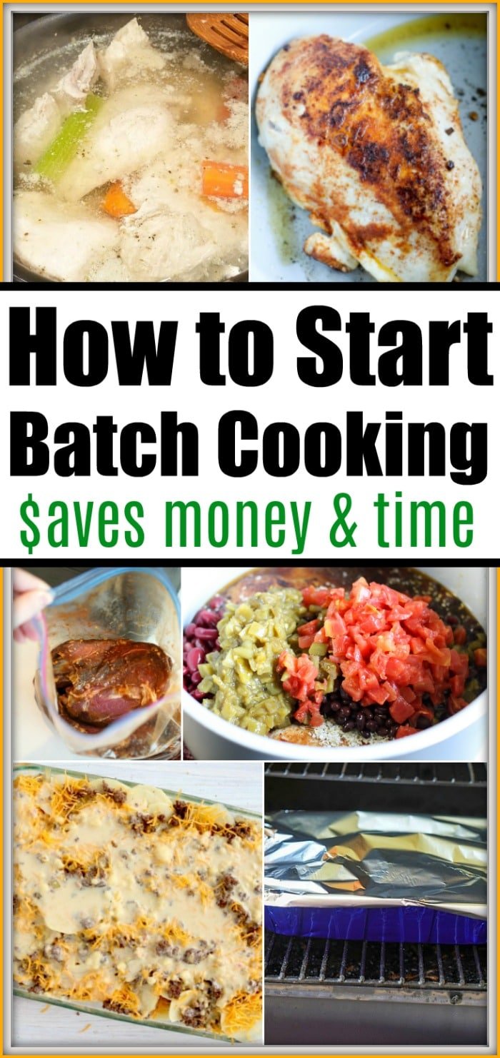 How To Start Batch Cooking 101 - Batch Cooking For Families